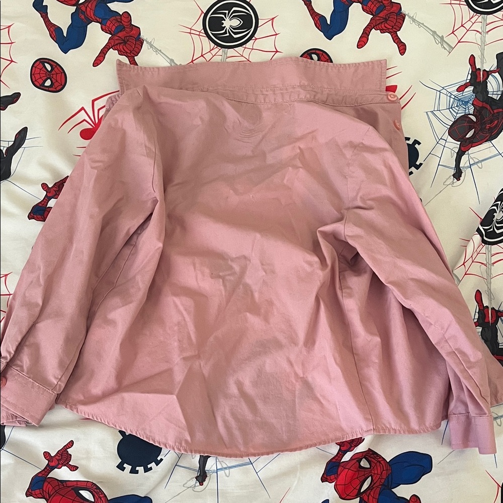 Pink Button-Up Shirt - Picture 3 of 3